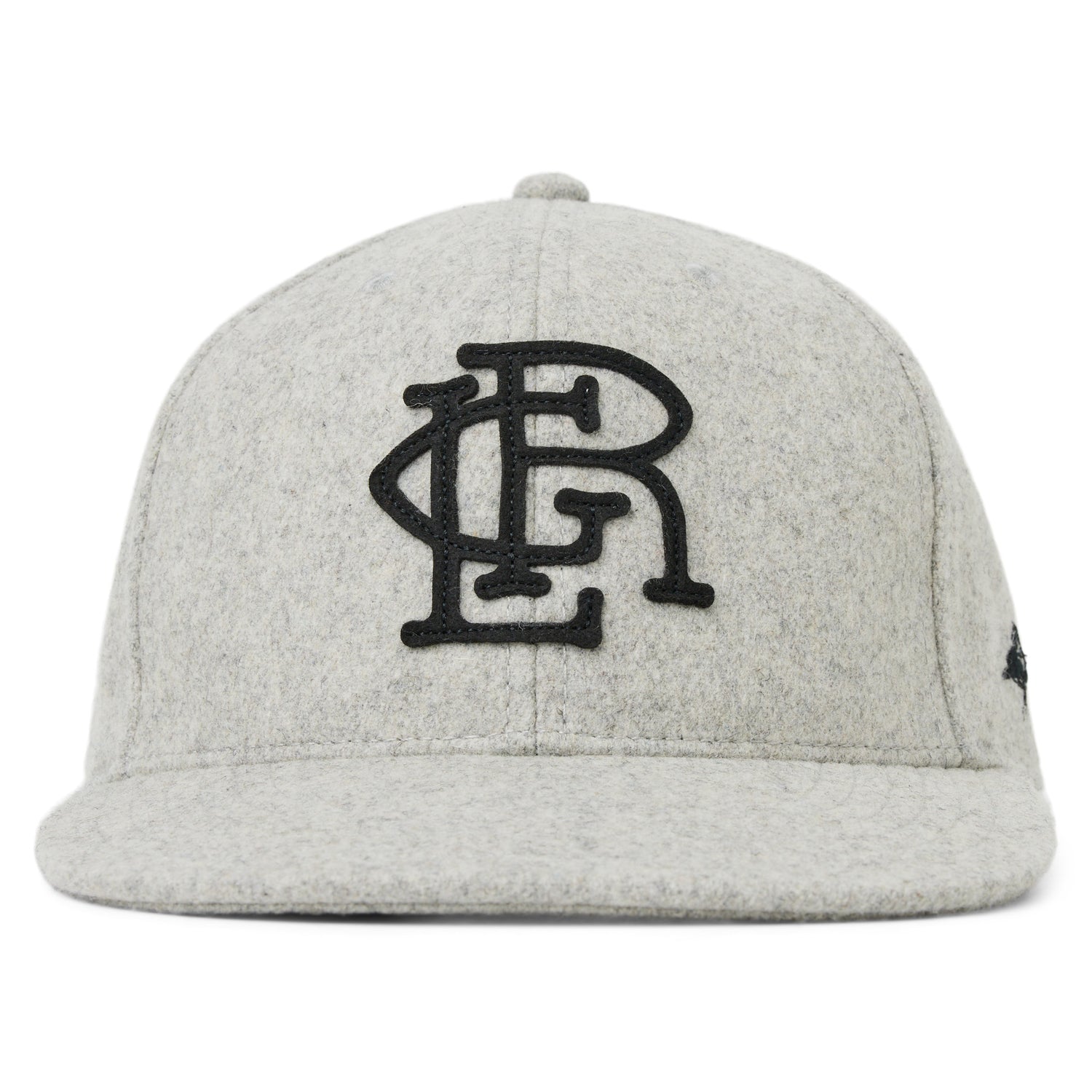 THE LEAGUE WOOL ADJUSTABLE HAT - GREY HEATHER