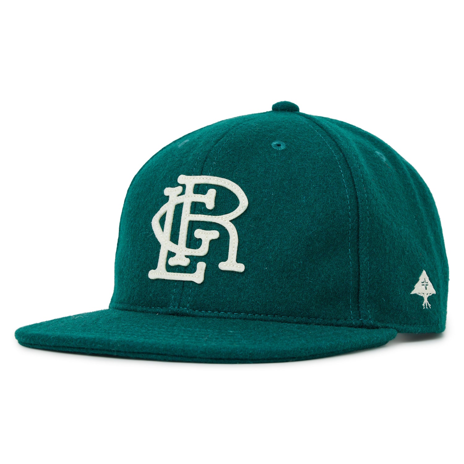 THE LEAGUE WOOL ADJUSTABLE HAT - DARK GREEN