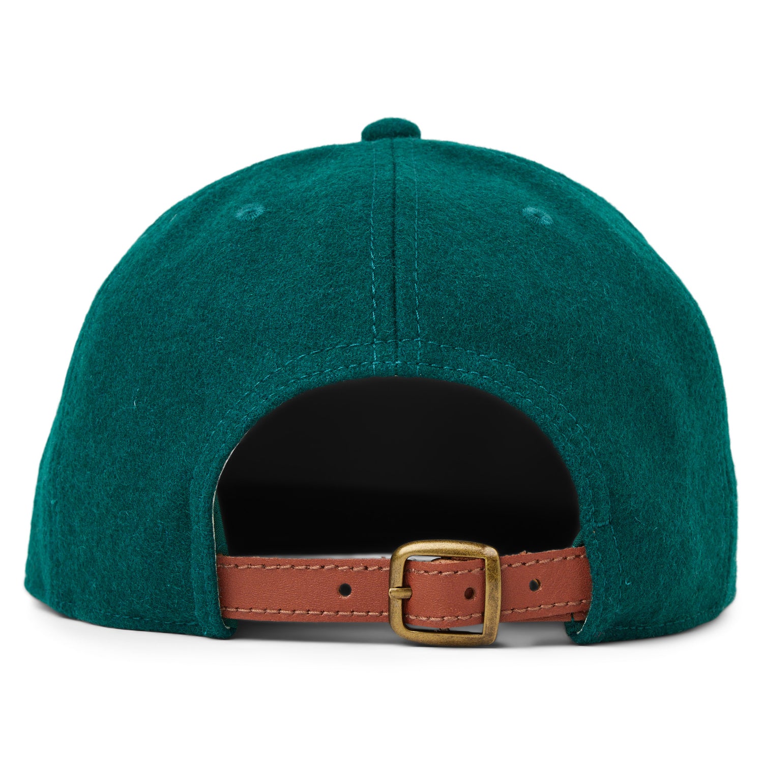 THE LEAGUE WOOL ADJUSTABLE HAT - DARK GREEN