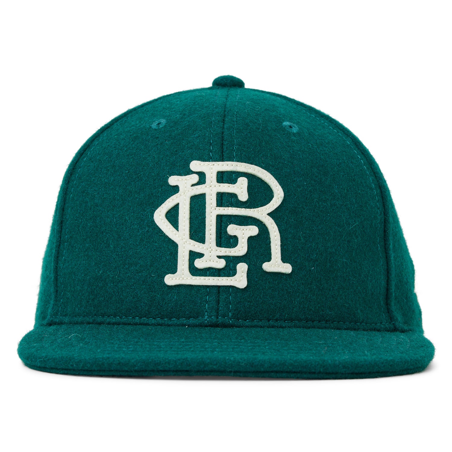 THE LEAGUE WOOL ADJUSTABLE HAT - DARK GREEN