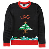 LRG LIT XMAS SWEATER - BLACK