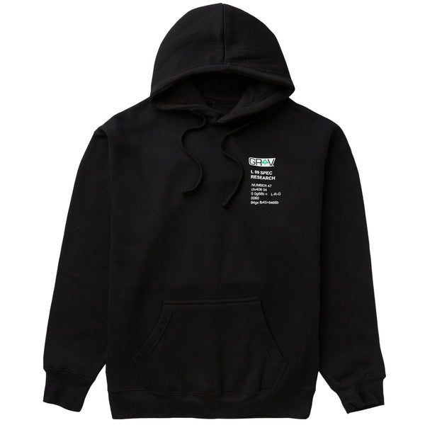 GRAV X LRG 47 PULLOVER HOODIE - BLACK