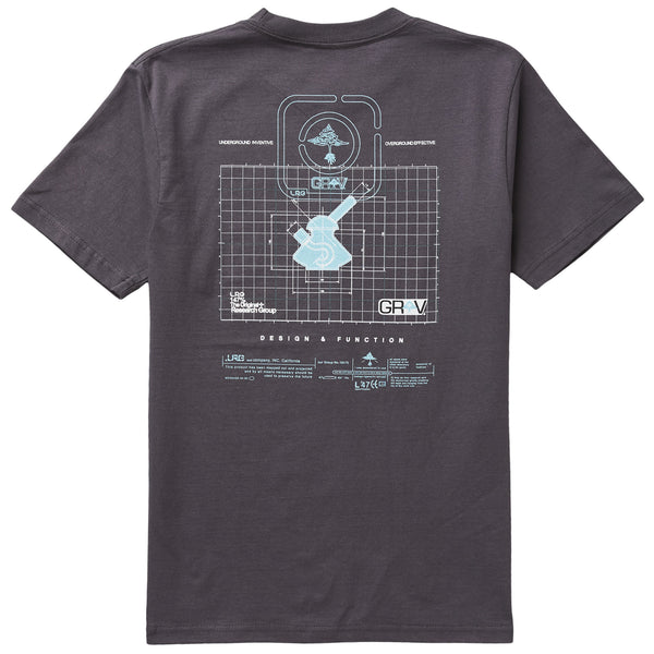 GRAV X LRG TEE - CHARCOAL