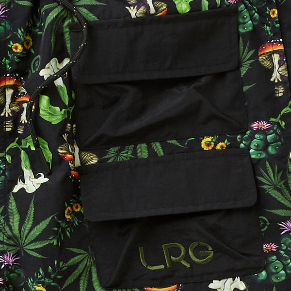 ALOHIGH WOVEN SHORT - BLACK