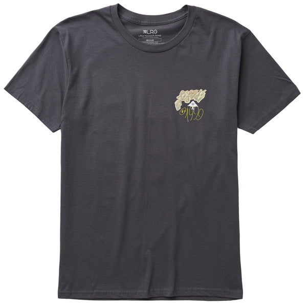 PAPERS TEE - CHARCOAL