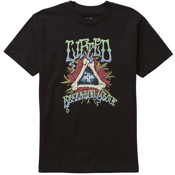 LIFTED PORTAL TEE - BLACK