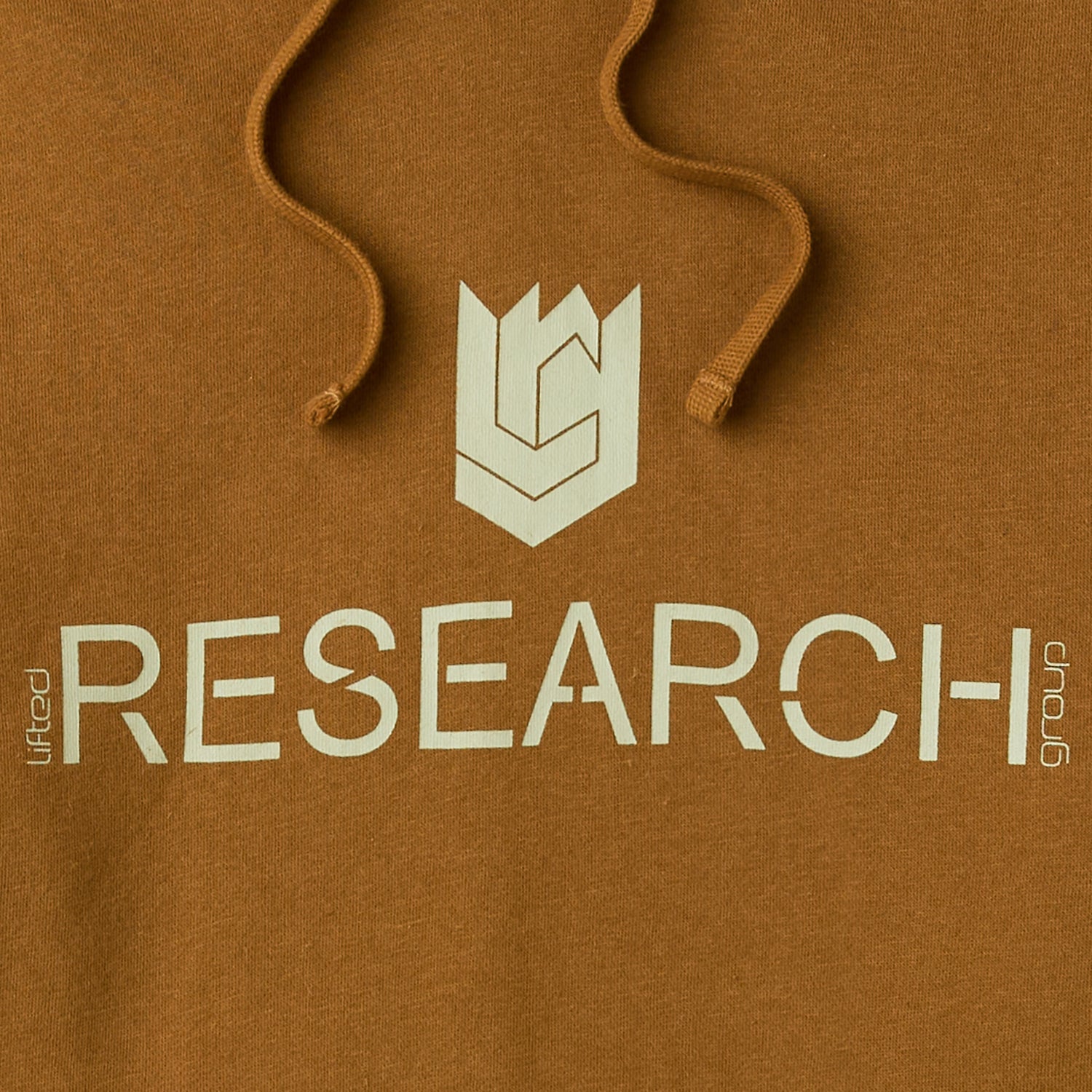 TOMORROWS RESEARCH PULLOVER HOODIE - WOOD GRAIN