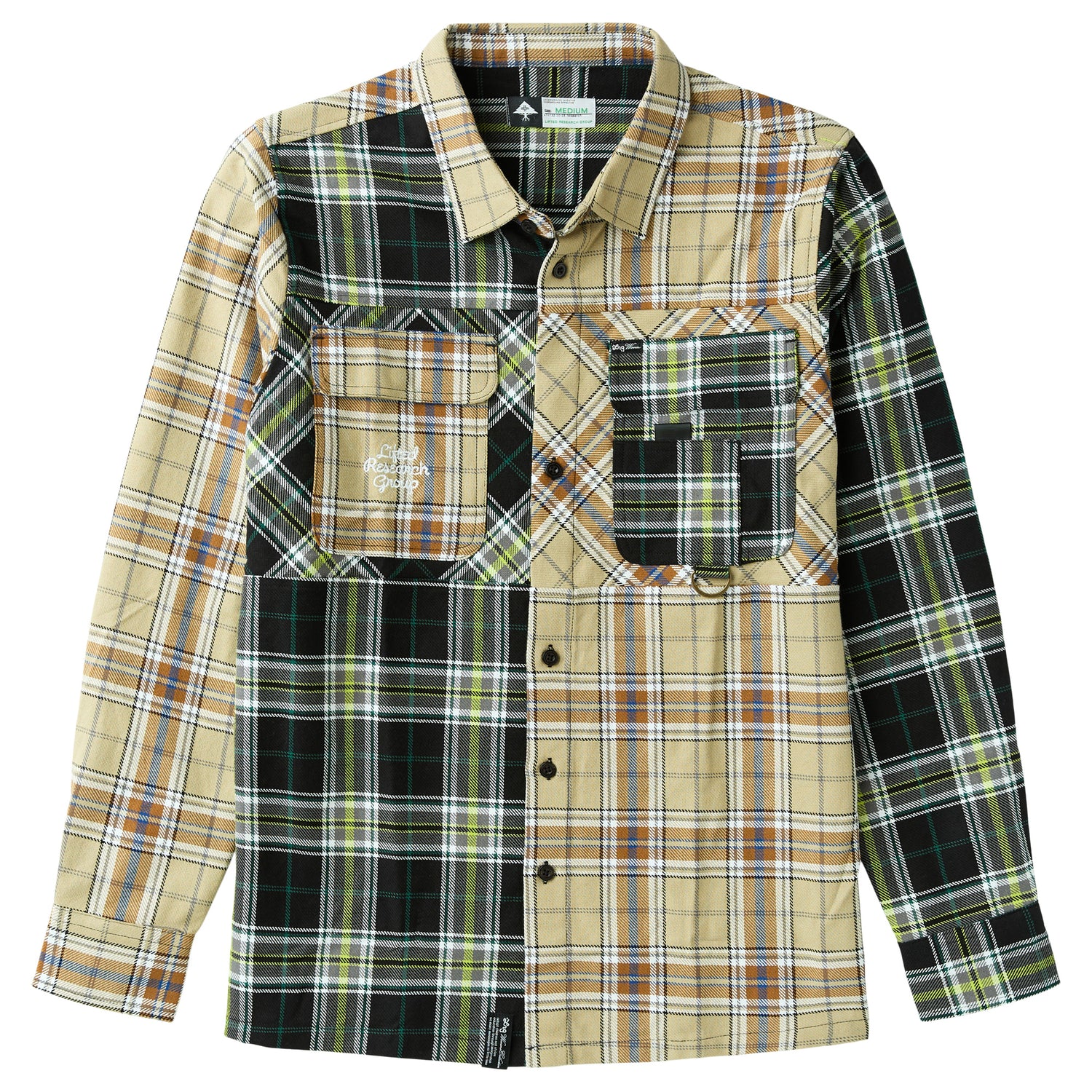 RENEWAL MIX UP FLANNEL - BLACK