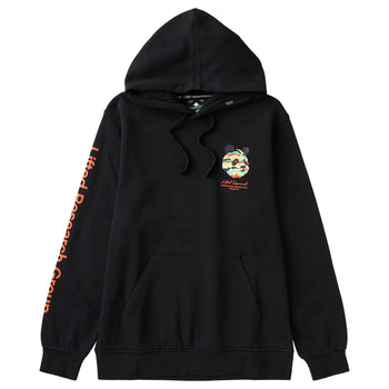 LIFTED PANDA DRIP PULLOVER HOODIE - BLACK