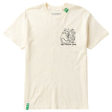 OUTLINED TEE - CREAM