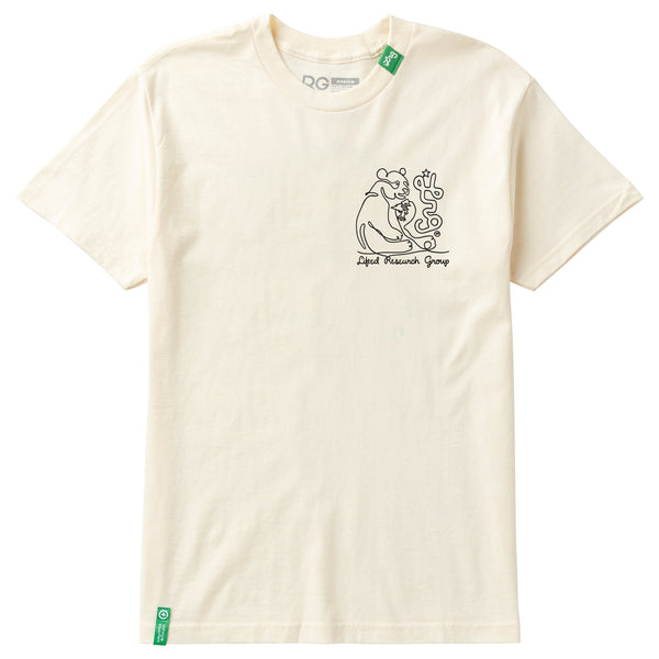 OUTLINED TEE - CREAM