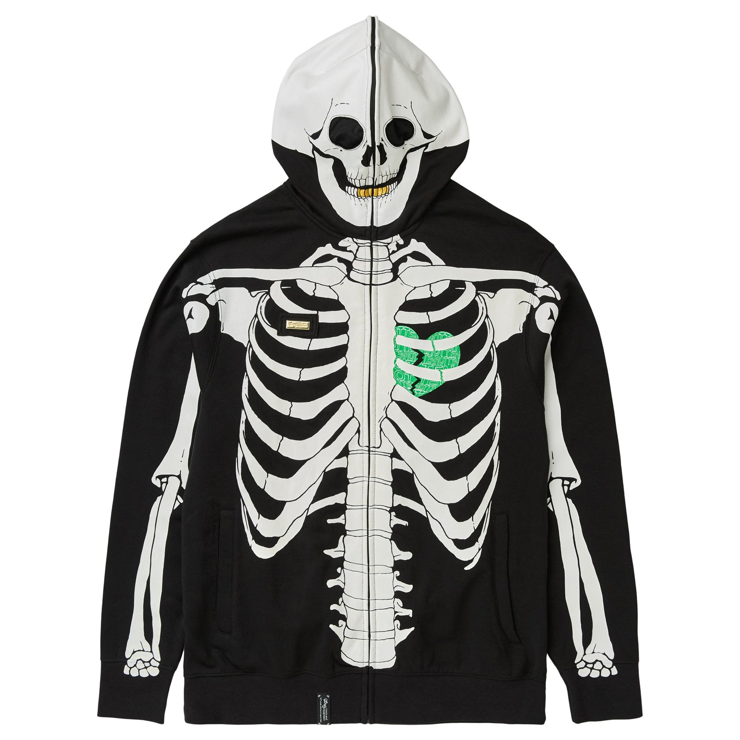 25 YEAR DEAD SERIOUS HOODIE - BLACK