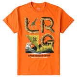 STACKED WOODS TEE - ORANGE