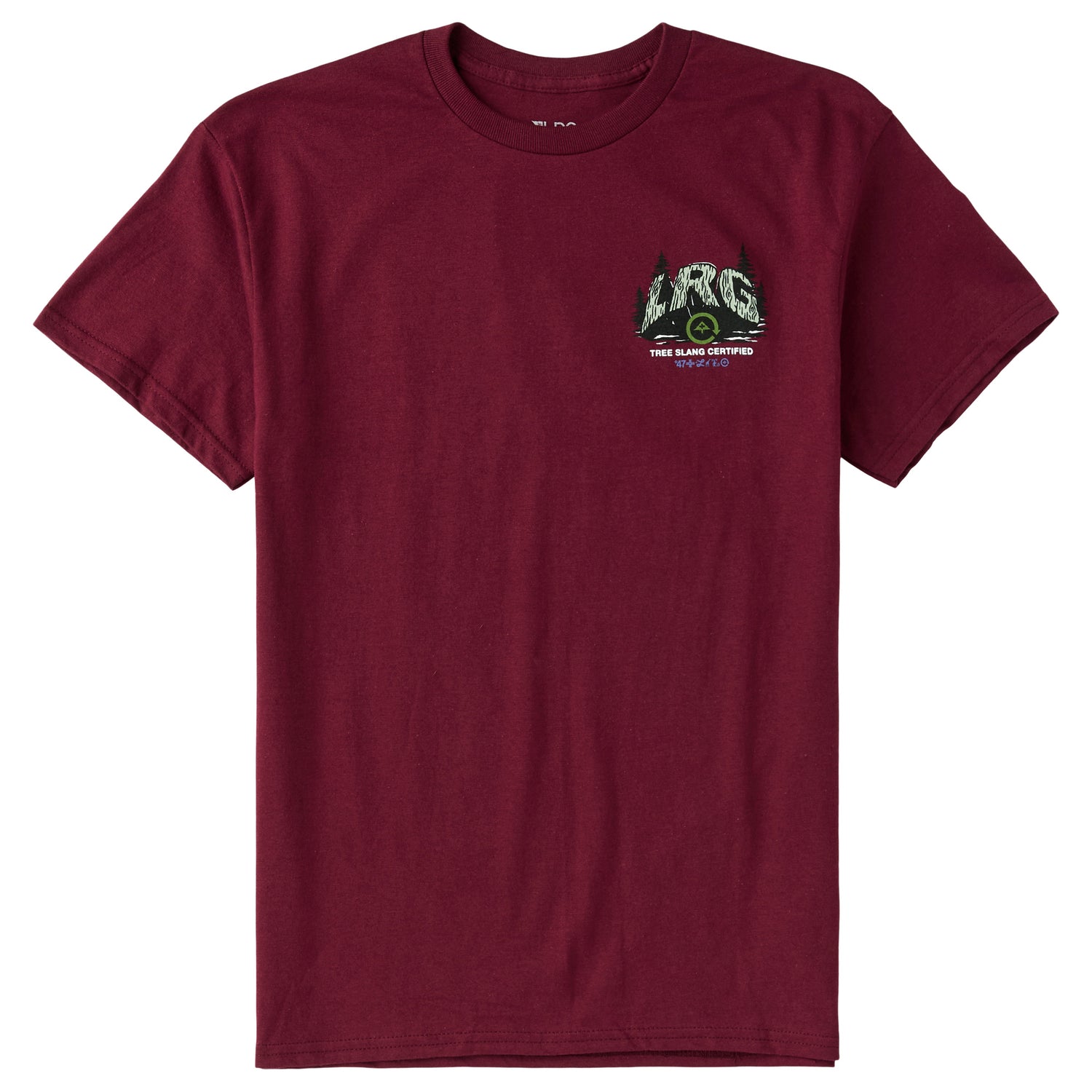 PANDA SQUATCH TEE - MAROON