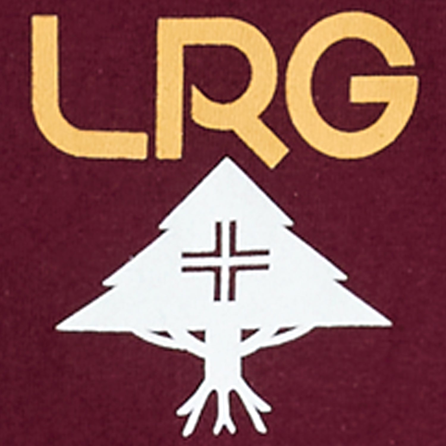 LR TREEHOUSE LONG SLEEVE TEE - MAROON