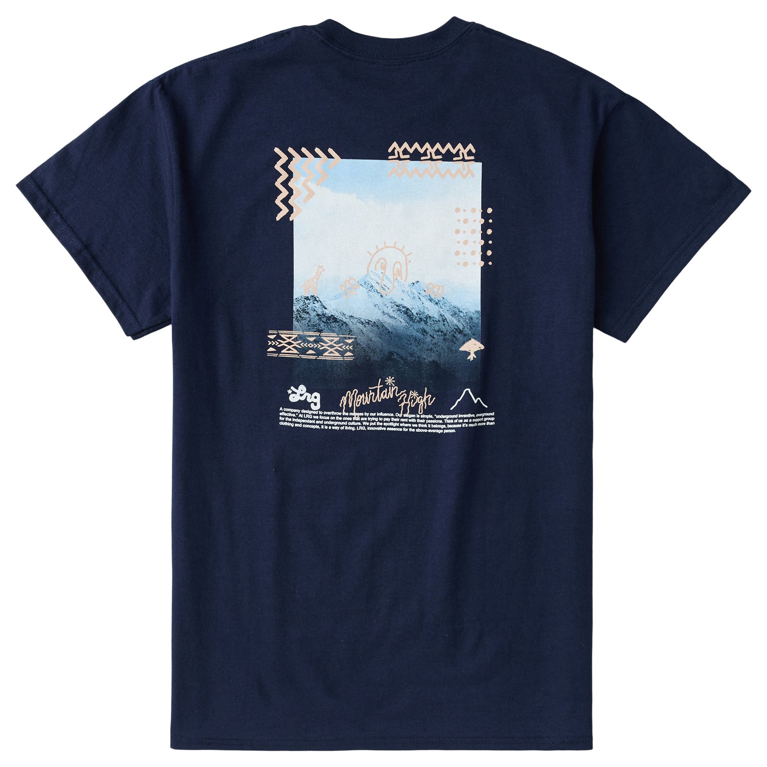 MOUNTAIN HIGH TEE - NAVY