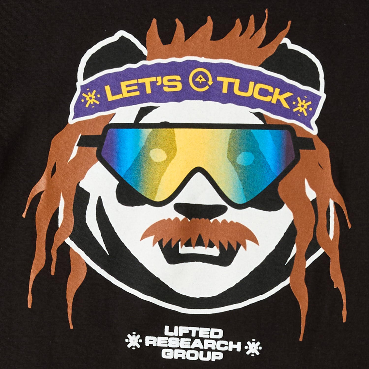 LET'S TUCK TEE - BLACK