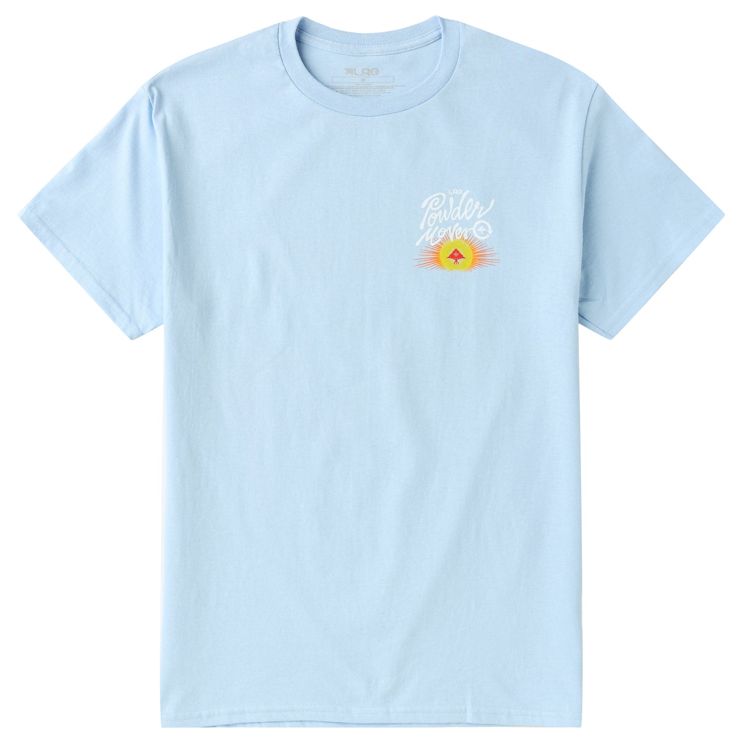 POWDER MOVES TEE - POWDER BLUE