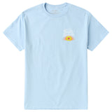 POWDER MOVES TEE - POWDER BLUE