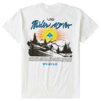 POWDER MOVES TEE - WHITE