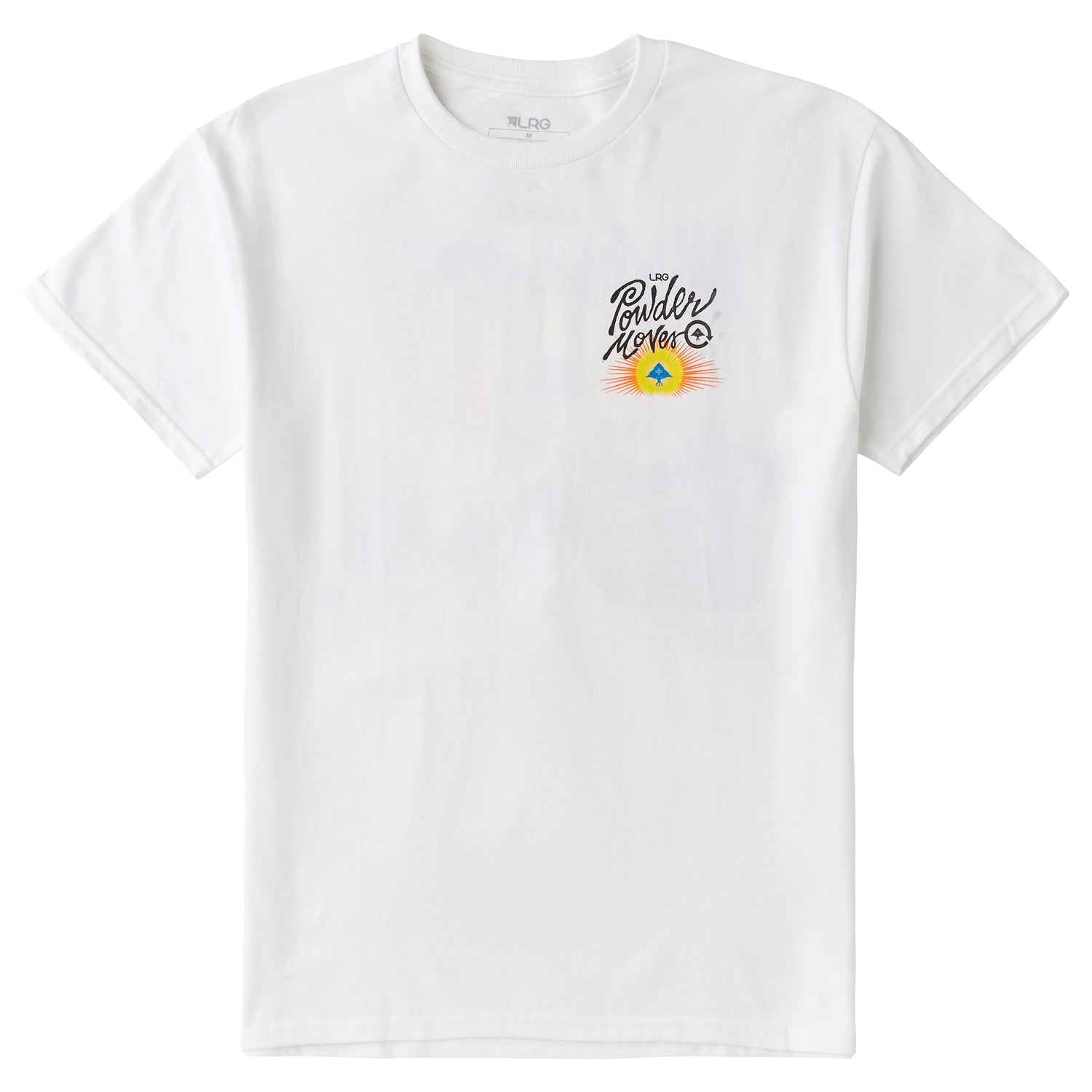 POWDER MOVES TEE - WHITE