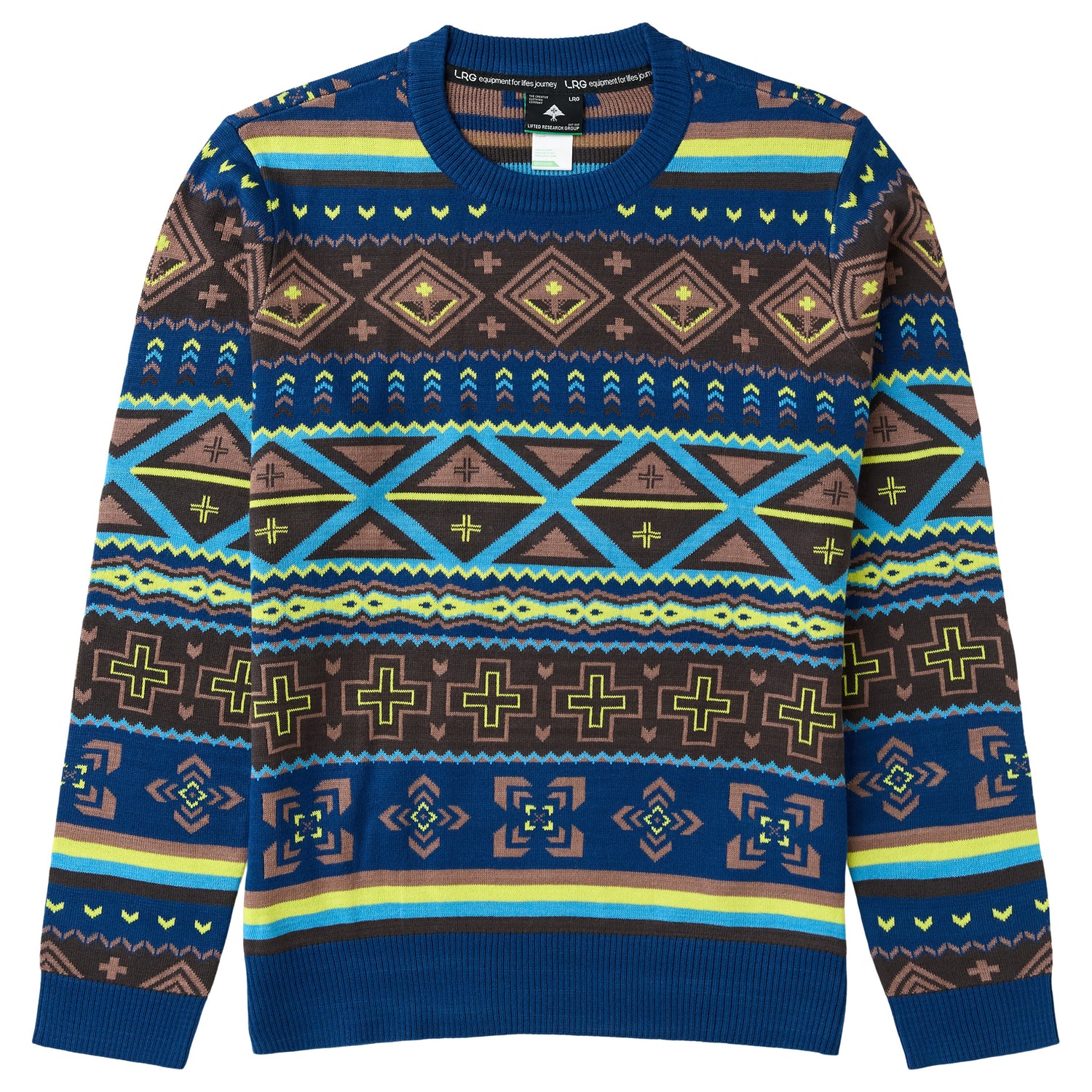 MOUNTAIN HIGH LODGE SWEATER - NAVY