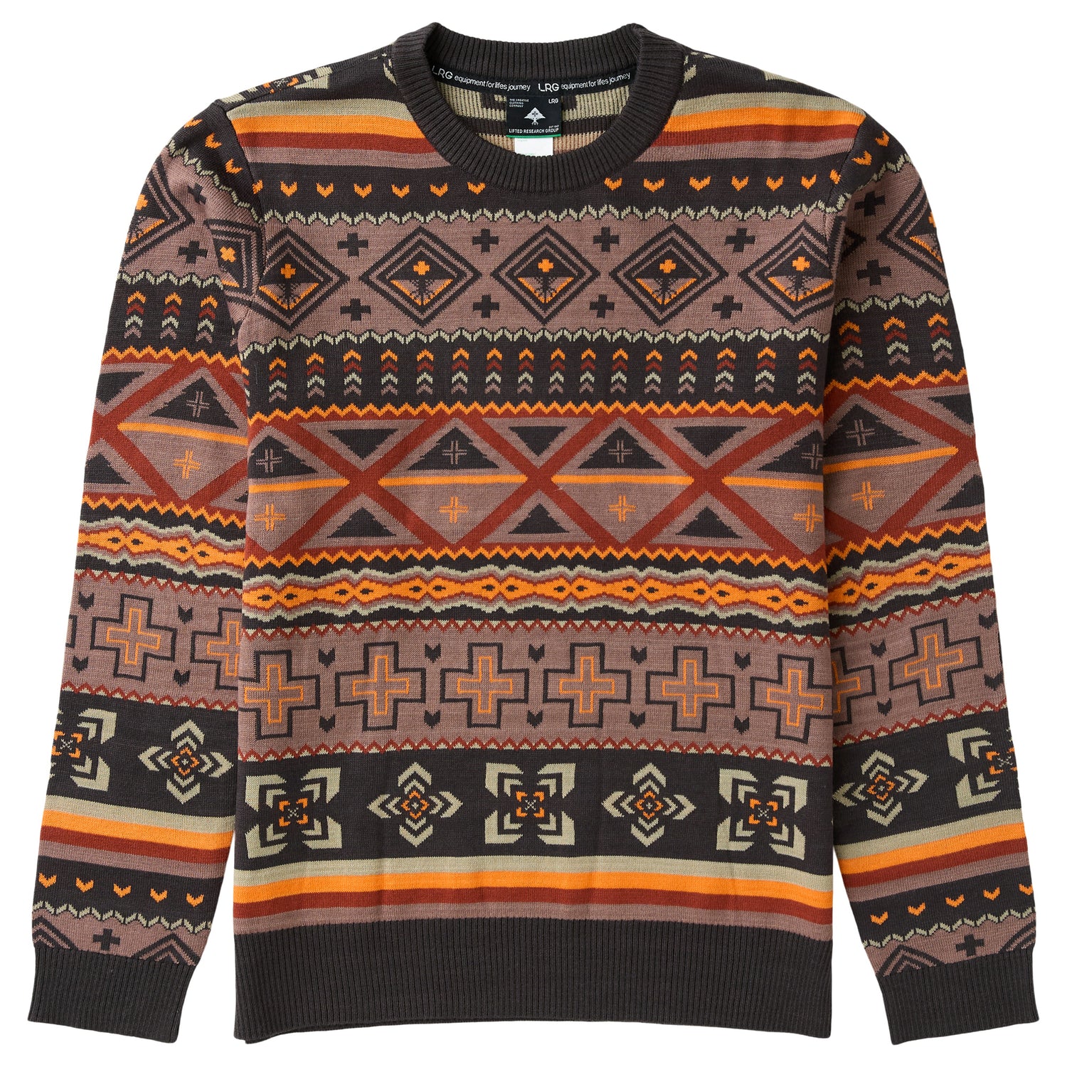 MOUNTAIN HIGH LODGE SWEATER - RAVEN