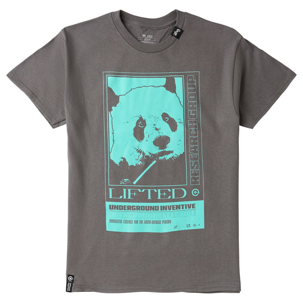 ALL EFFECTIVE PANDA TEE - CHARCOAL