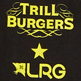 TRILL BURGER X LRG SLAB TEE - BLACK