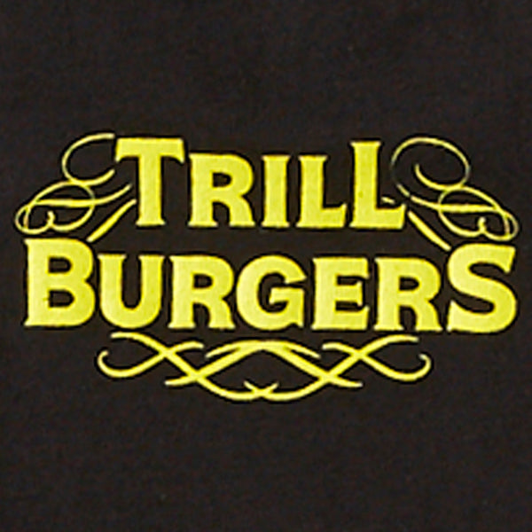 TRILL BURGER X LRG POP THE TRUNK TEE - BLACK
