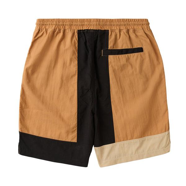 ELEVATED ROOTS WOVEN SHORT - BLACK