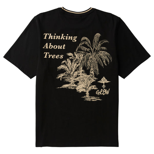 THINKING ABOUT TREES KNIT - BLACK