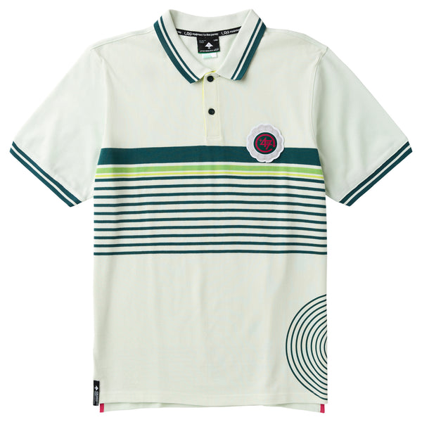 LAST RESORT PIQUE POLO - LIGHT JADE