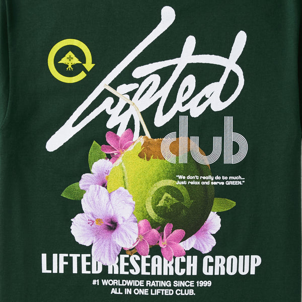 LIFTED CLUB TEE - DARK GREEN