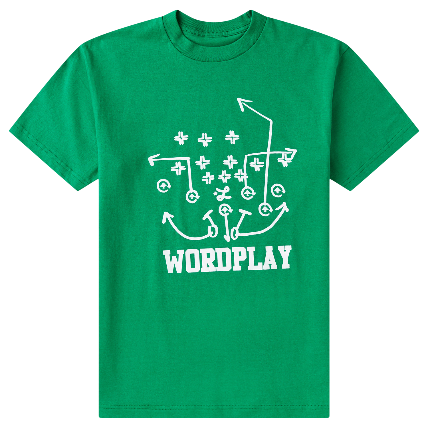 THE PLAY TEE - KELLY GREEN