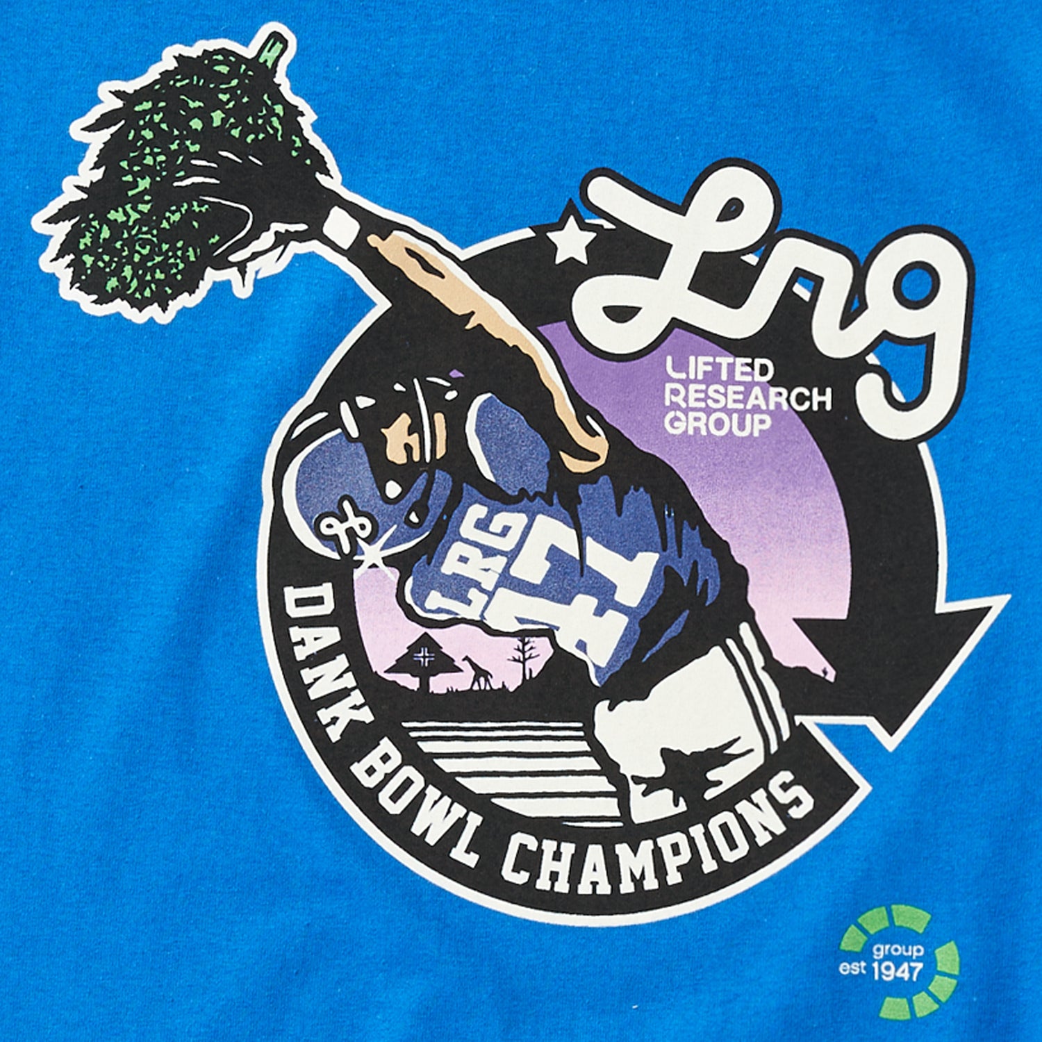 TOUCH DOWN NUG TEE - ROYAL