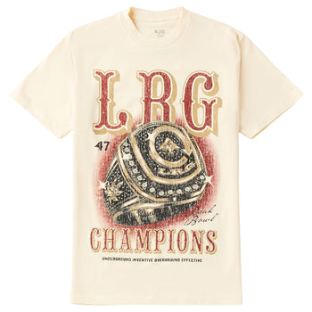 DANK BOWL CHAMPS TEE - CREAM