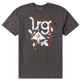 4700 CYCLE LEAVES TEE - CHARCOAL HEATHER