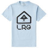 4700 LOGO BOX TREE TEE - POWDER BLUE