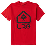 4700 LOGO BOX TREE TEE - RED