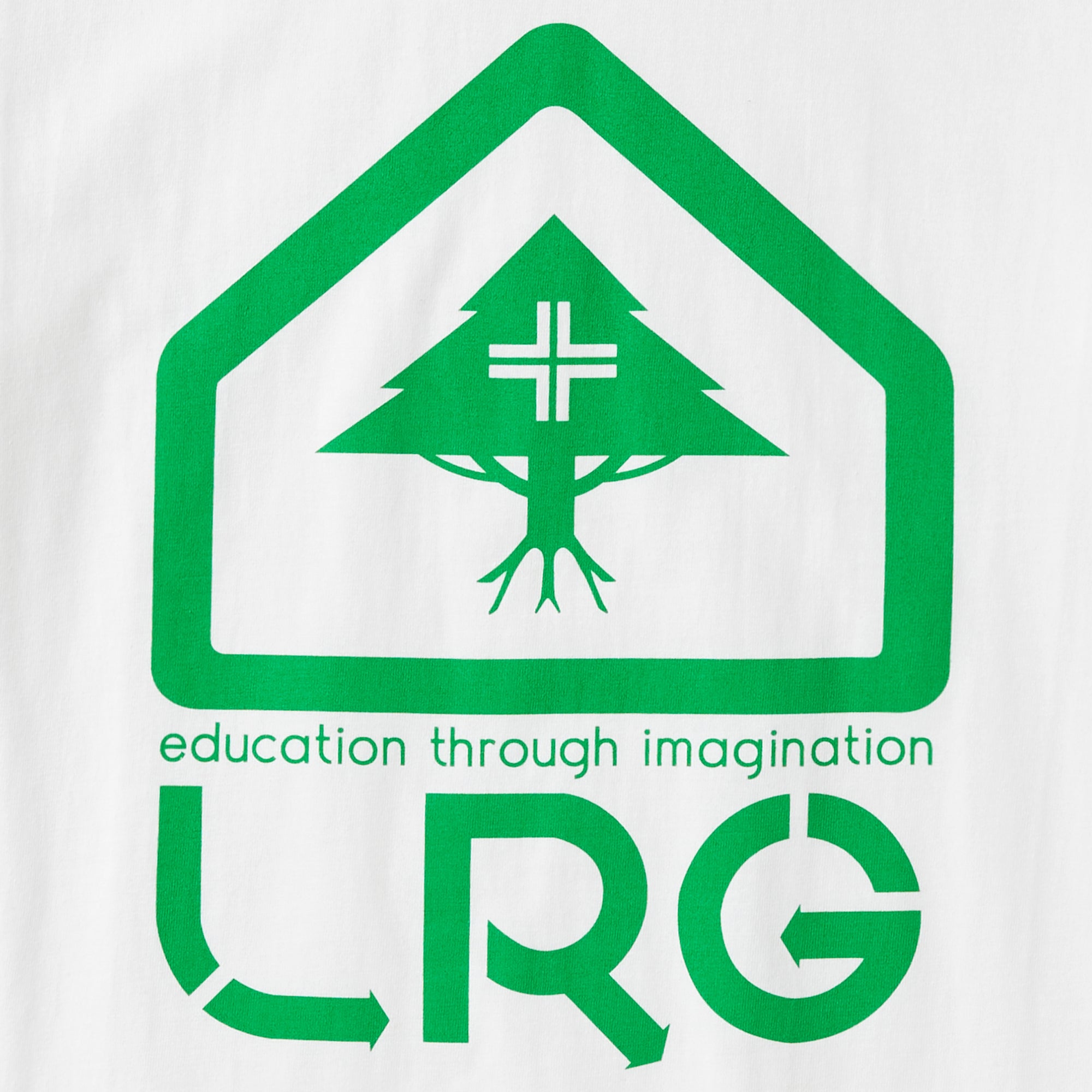 4700 LOGO BOX TREE TEE White | LRG Clothing