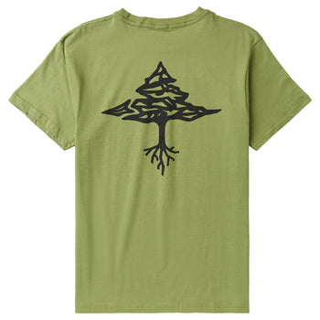 4700 ROOTS PEOPLE TREE TEE - OLIVE