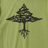 4700 ROOTS PEOPLE TREE TEE - OLIVE