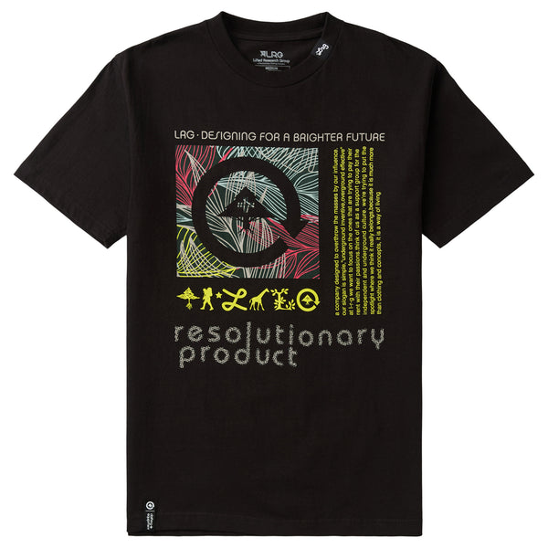 BRIGHTER RESOLUTION TEE - BLACK