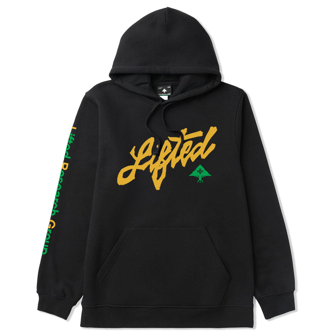 4700 LIFTED ALL TWIG SCRIPT HOODIE - BLACK