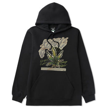 4700 PAPERS LEAF HOODIE - BLACK