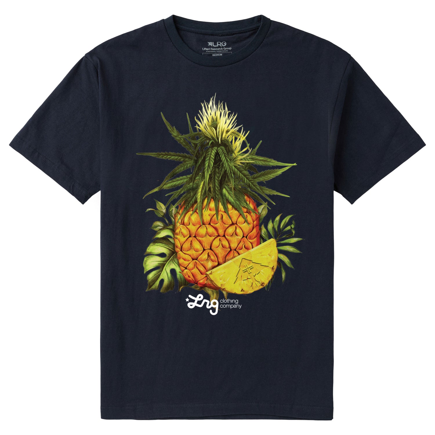 4700 PINEAPPLE HAZE TEE - NAVY