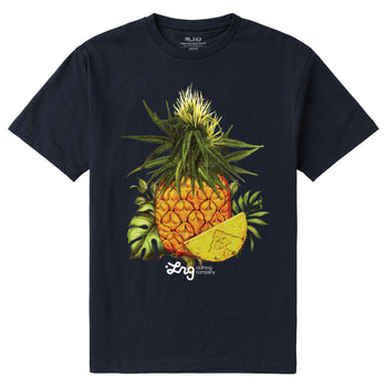 4700 PINEAPPLE HAZE TEE - NAVY