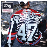MITCHELL & NESS DEAD SERIOUS HOCKEY JERSEY - Black
