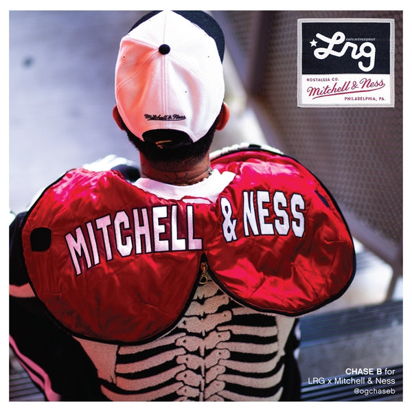 MITCHELL & NESS  DEAD SERIOUS WOOL JACKET - Black